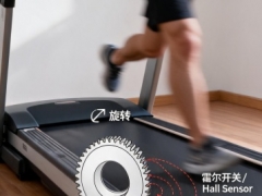 霍尔开关在跑步机中的应用解析
